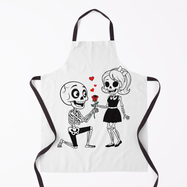 Item preview, Skeleton Kneeling to Offer a Rose designed and sold by AFernandesDSG.