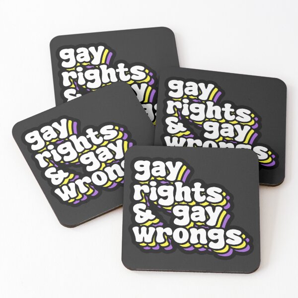 Item preview, GAY RIGHTS & GAY WRONGS (Enby 1) designed and sold by MaidenofIron157.