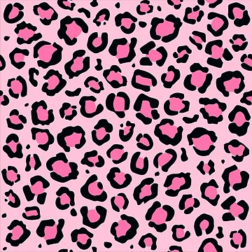 Artwork thumbnail, Pink Leopard Print Pattern  by MyTribePatterns
