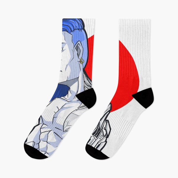 Item preview, A cyborg samurai in front of the emblem of Japan designed and sold by fifou96.