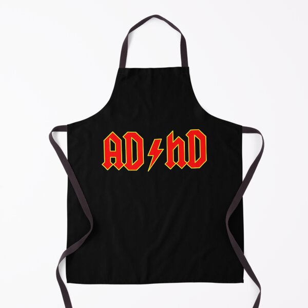 Item preview, AD/HD - classic Rock Band Funny slogan logo T shirt. Attention Deficit hyperactivity Disorder designed and sold by Kludoman.