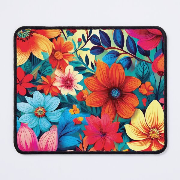 Item preview, Pretty Colorful Flowers designed and sold by CharlottePlaceArt.