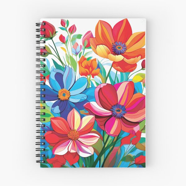 Item preview, Pretty Colorful Flowers designed and sold by CharlottePlaceArt.