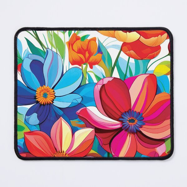Item preview, Pretty Colorful Flowers designed and sold by CharlottePlaceArt.
