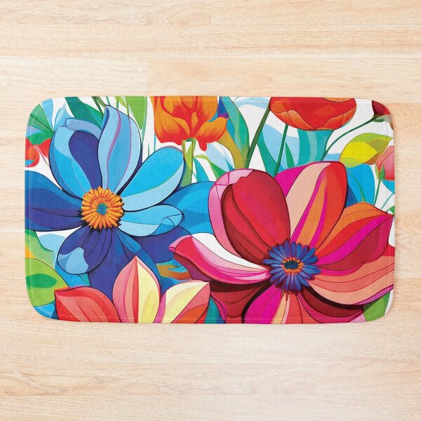 Item preview, Pretty Colorful Flowers designed and sold by CharlottePlaceArt.