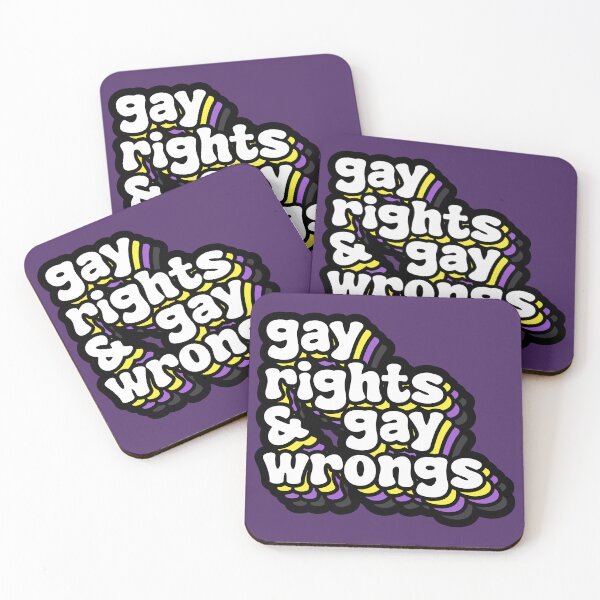 Item preview, GAY RIGHTS & GAY WRONGS (Enby 2) designed and sold by MaidenofIron157.