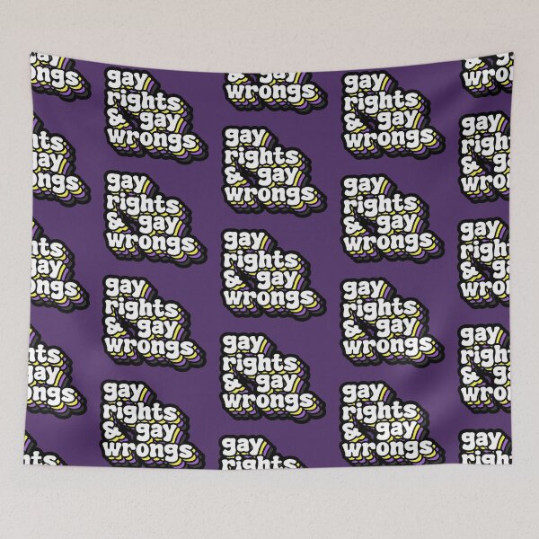 Item preview, GAY RIGHTS & GAY WRONGS (Enby 2) designed and sold by MaidenofIron157.