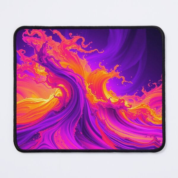 Item preview, Vibrant Abstract Dreamscape – Flood of colors meets dynamic forms in surreal harmony designed and sold by FotoworldEdel.
