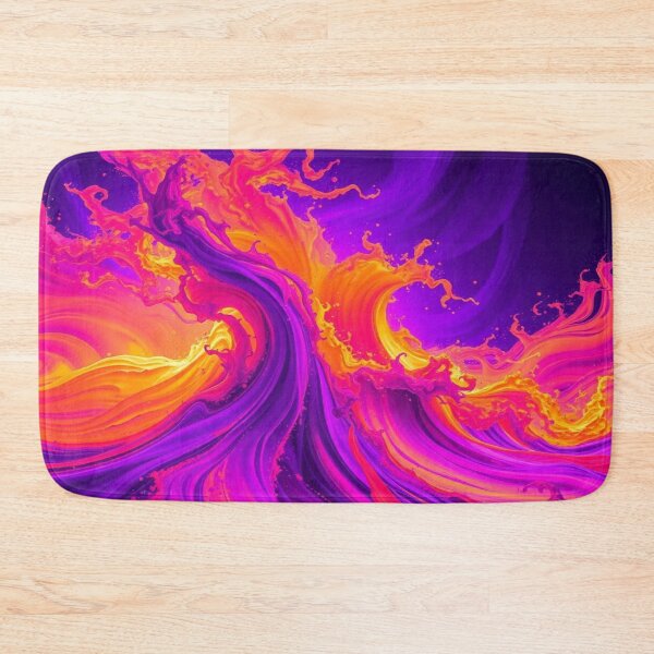 Item preview, Vibrant Abstract Dreamscape – Flood of colors meets dynamic forms in surreal harmony designed and sold by FotoworldEdel.