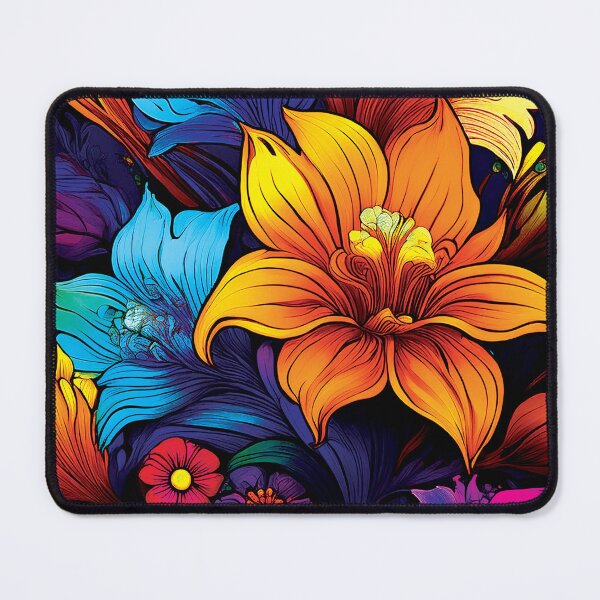 Item preview, Pretty Colorful Flowers designed and sold by CharlottePlaceArt.