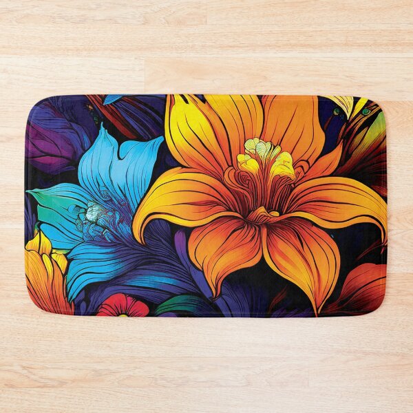 Item preview, Pretty Colorful Flowers designed and sold by CharlottePlaceArt.