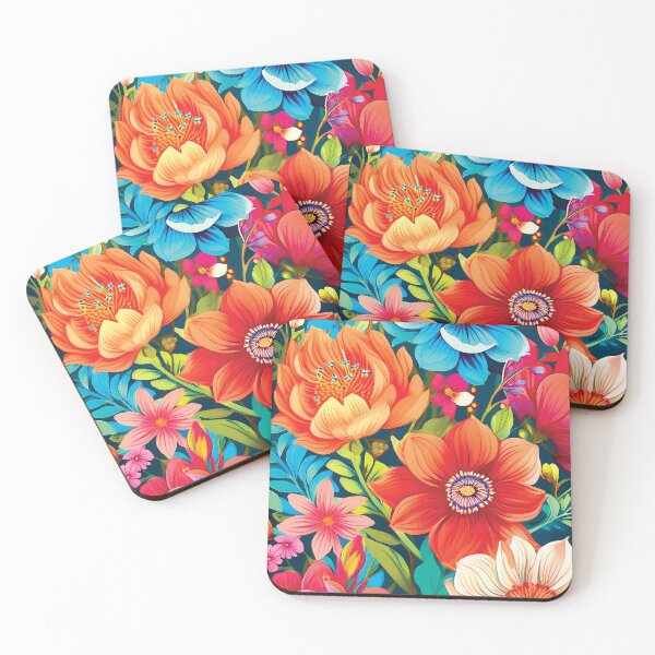 Item preview, Pretty Colorful Flowers designed and sold by CharlottePlaceArt.