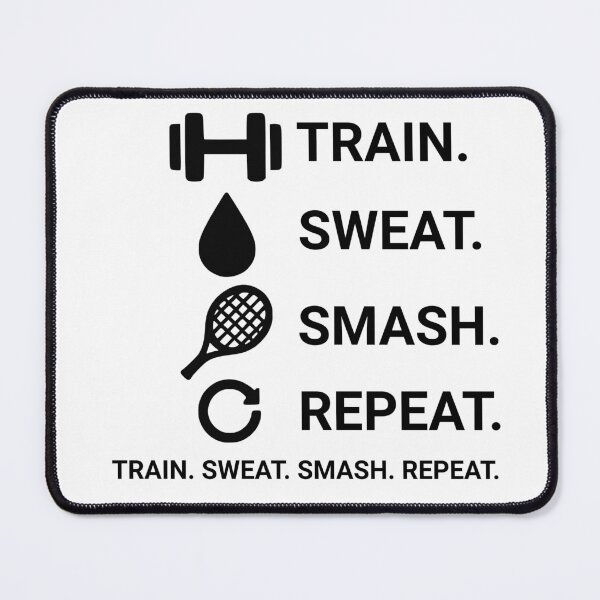 Item preview, Train. Sweat. Play. Repeat. designed and sold by nkhookysun.
