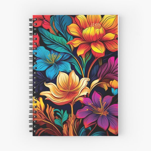 Item preview, Pretty Colorful Flowers designed and sold by CharlottePlaceArt.