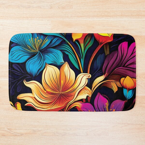 Item preview, Pretty Colorful Flowers designed and sold by CharlottePlaceArt.