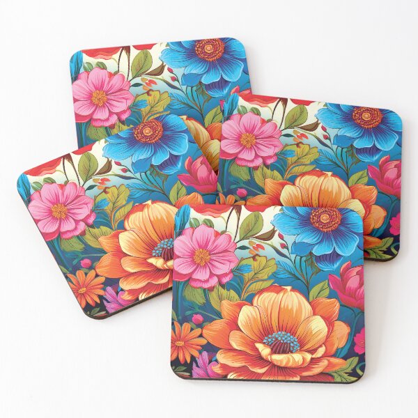 Item preview, Pretty Colorful Flowers designed and sold by CharlottePlaceArt.