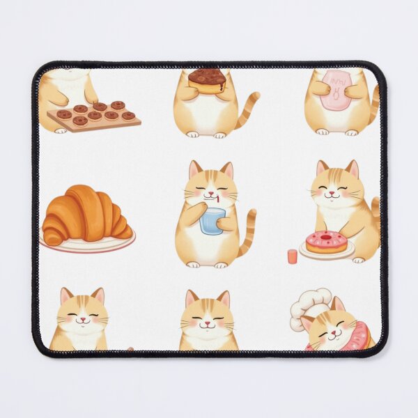 Item preview, Cute Baking Cat Sticker Pack – Kawaii Chef Kitty Collection" designed and sold by KantaponEarth.