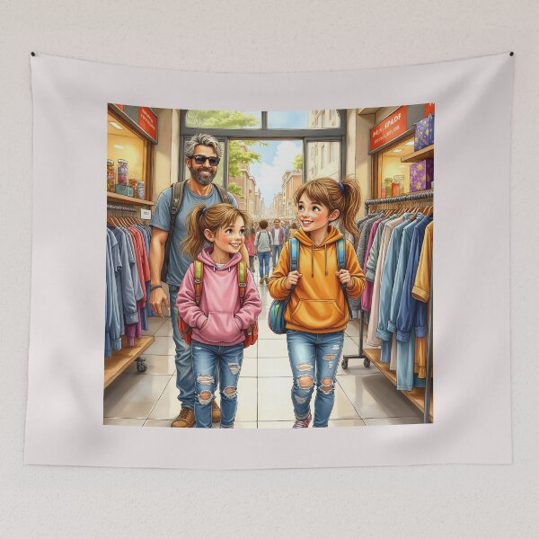 Item preview, Joy in Every Purchase! ; A Father's Love: Shopping for Smiles designed and sold by Creative-RE.