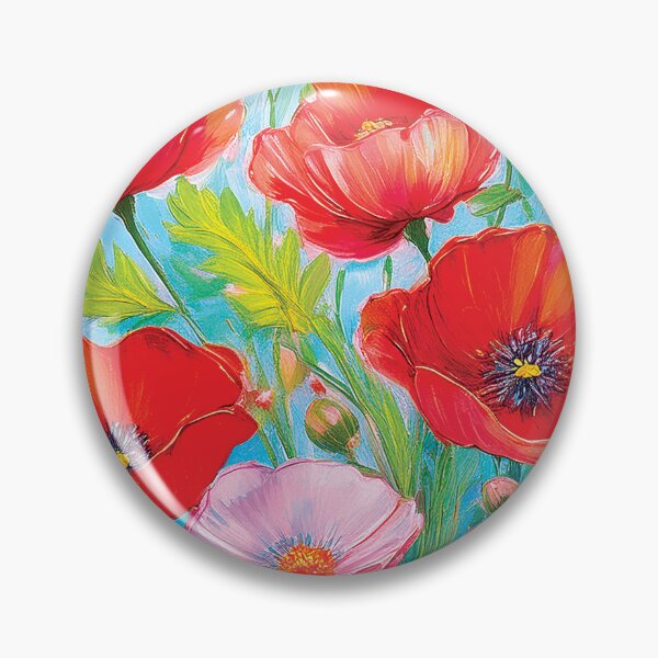 Item preview, Pretty Colorful Flowers designed and sold by CharlottePlaceArt.