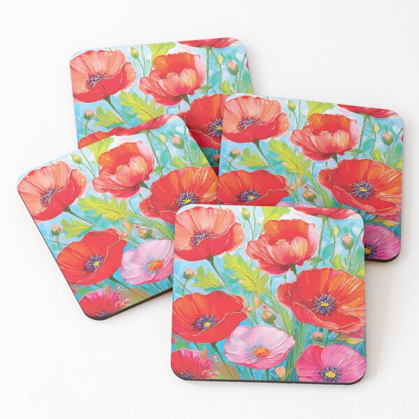 Item preview, Pretty Colorful Flowers designed and sold by CharlottePlaceArt.
