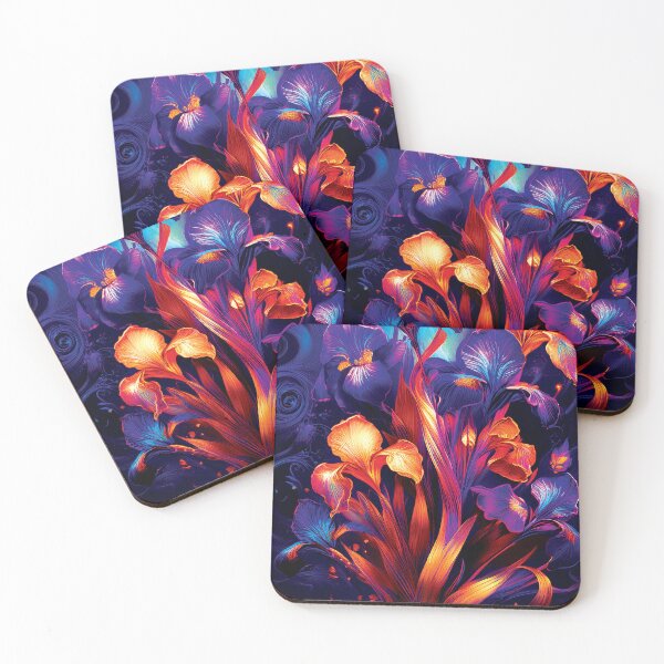 Item preview, Pretty Colorful Flowers designed and sold by CharlottePlaceArt.