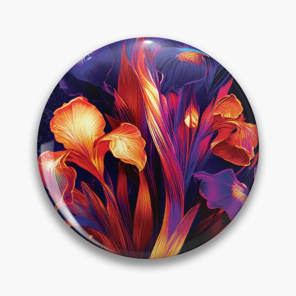 Item preview, Pretty Colorful Flowers designed and sold by CharlottePlaceArt.