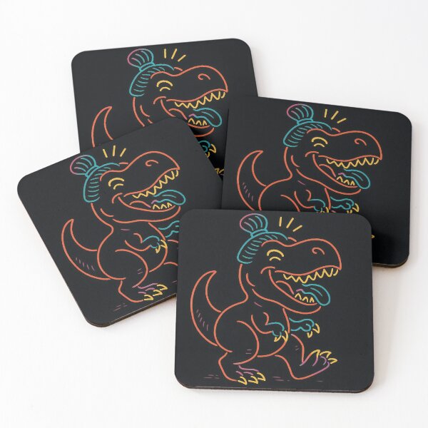 Item preview, Neon Zenasaurus: The Groovy Roar designed and sold by WaGlobal.