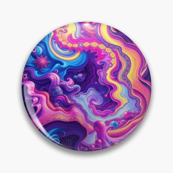 Item preview, Vibrant Abstract Dreamscape – Flood of colors meets dynamic forms in surreal harmony designed and sold by FotoworldEdel.