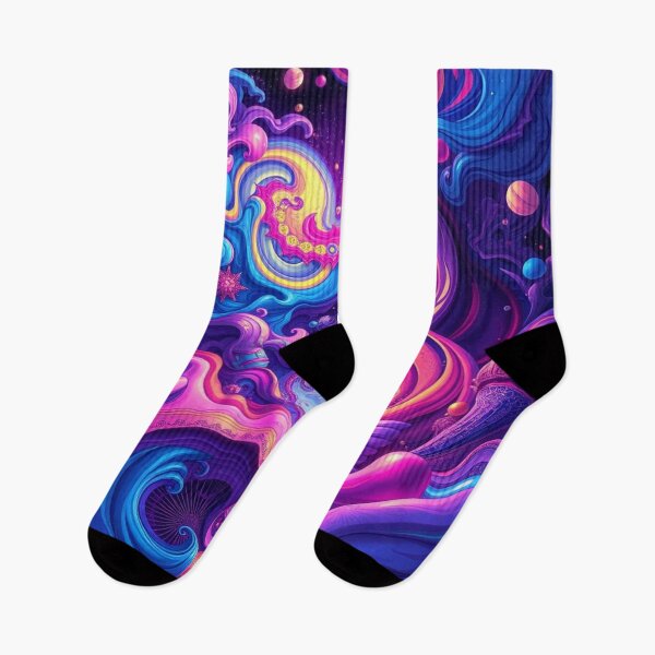Item preview, Vibrant Abstract Dreamscape – Flood of colors meets dynamic forms in surreal harmony designed and sold by FotoworldEdel.