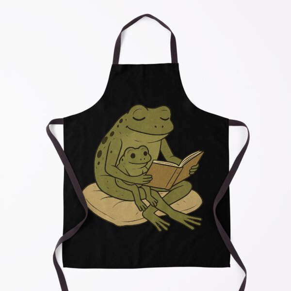 Item preview, Storytime Frogs – Cozy Reading Moment designed and sold by ATOTI.