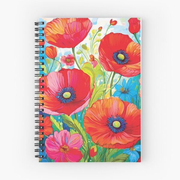 Item preview, Pretty Colorful Flowers designed and sold by CharlottePlaceArt.