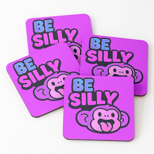 Item preview, Be Silly funny monkey design designed and sold by KTGim.