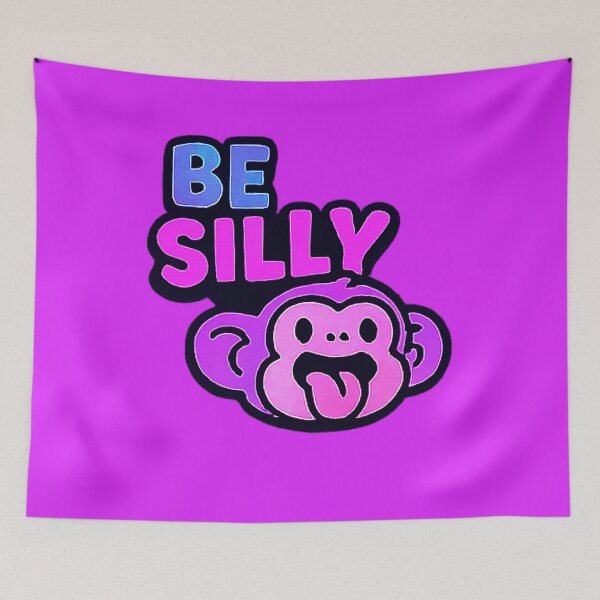 Item preview, Be Silly funny monkey design designed and sold by KTGim.