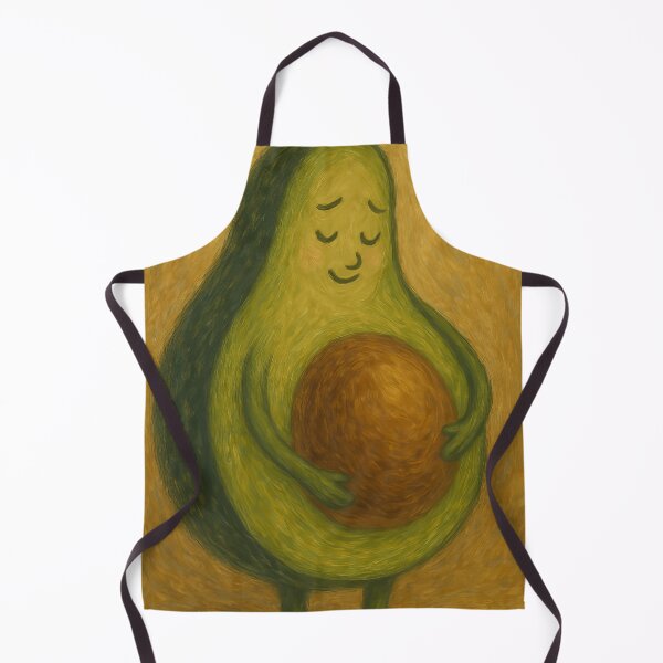 Item preview, Pregnant Avocado – Wholesome Maternity Art designed and sold by Cuddly-Cottons.