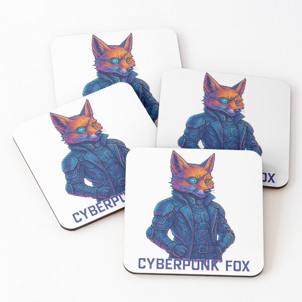 Item preview, Neon Cyberpunk Fox designed and sold by artlife709.