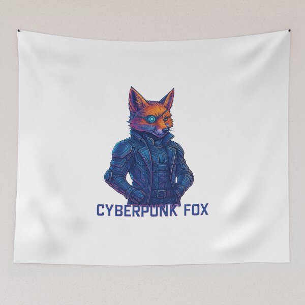 Item preview, Neon Cyberpunk Fox designed and sold by artlife709.