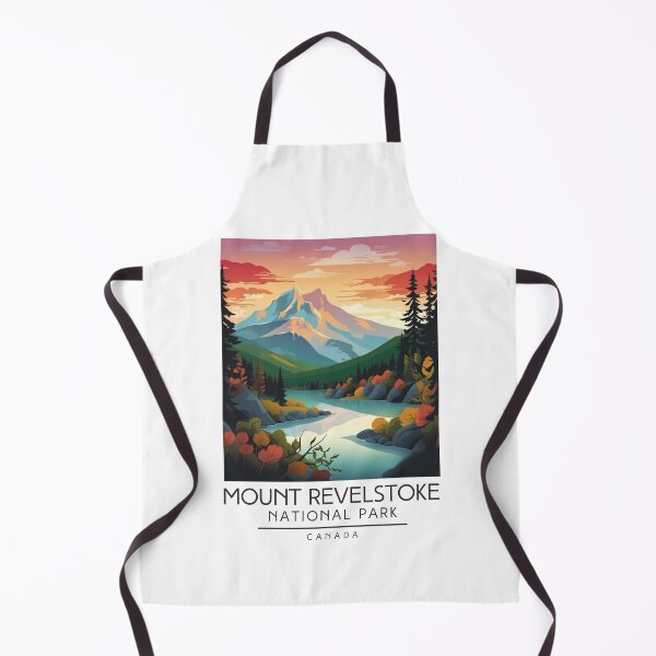 Item preview, A Vintage Illustration of Mount Revelstoke National Park - Canada designed and sold by GoodOldVintage.