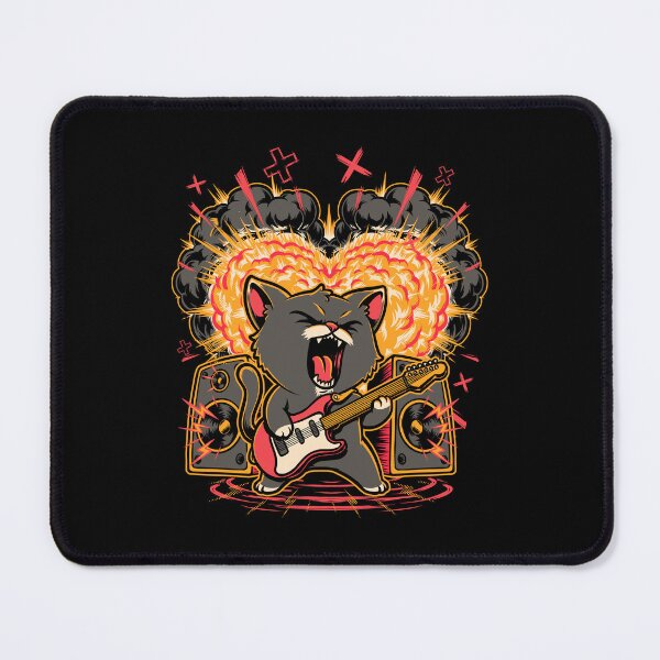 Item preview, Cat Love Music - Punk Rock Cute designed and sold by Studio Mootant.