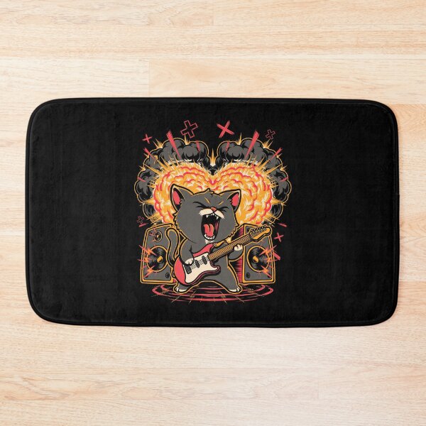Item preview, Cat Love Music - Punk Rock Cute designed and sold by Studio Mootant.