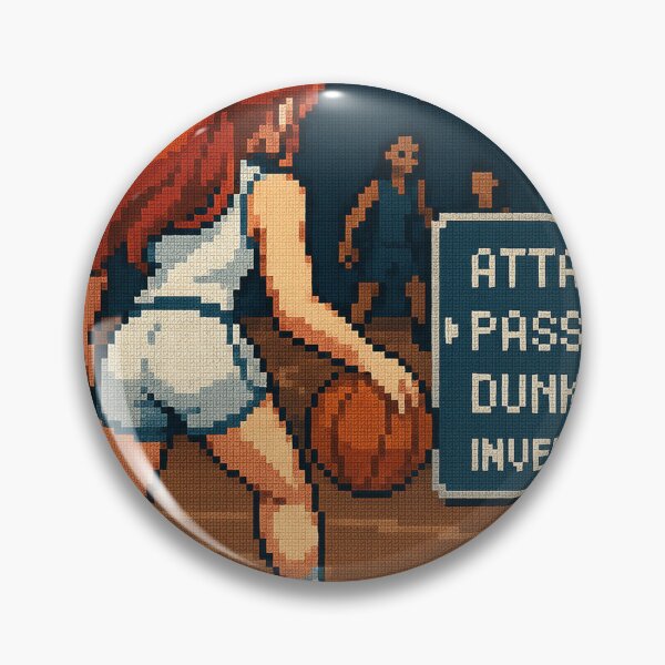 Artikelvorschau, Basketball im Pixel-RPG-Stil entworfen und verkauft von Rheves.