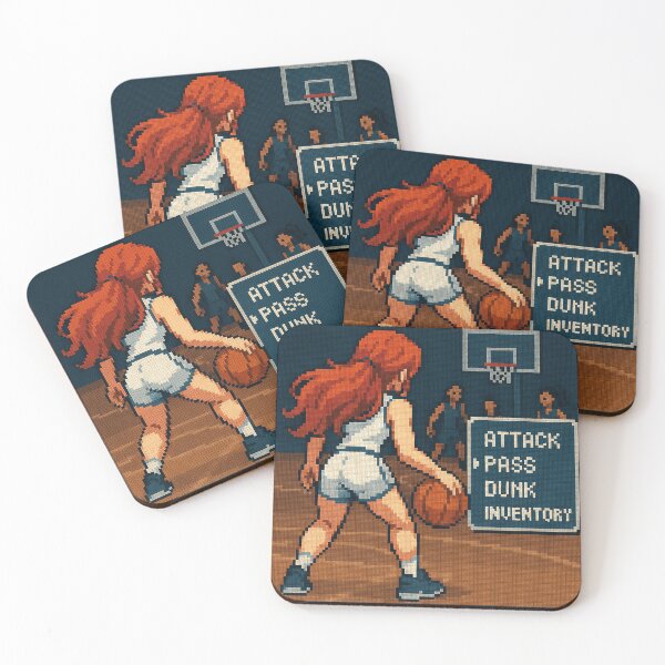 Item preview, Basketball Battle in Pixel RPG Style designed and sold by Rheves.