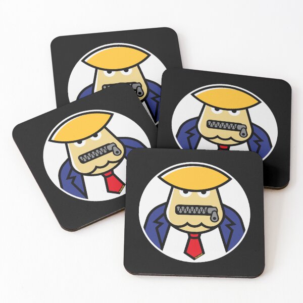 Item preview, Donald Trump (Zipper / Caricature / Icon / NEG) designed and sold by Roderix.