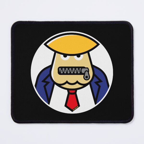 Item preview, Donald Trump (Zipper / Caricature / Icon / NEG) designed and sold by Roderix.