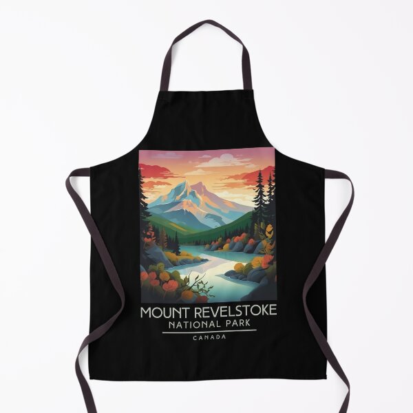Item preview, A Vintage Illustration of Mount Revelstoke National Park - Canada designed and sold by GoodOldVintage.