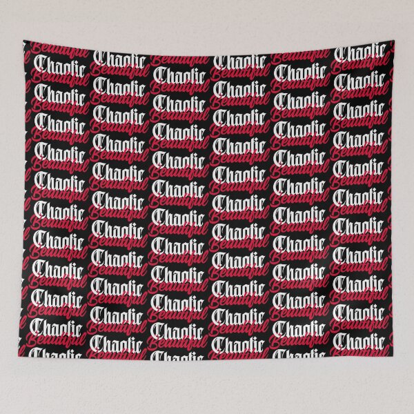 Item preview, Chaotic Beautiful - RPG Lettering Quote designed and sold by Studio Mootant.