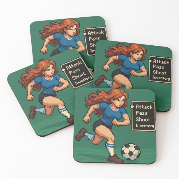 Item preview, Turn-Based Pixel Football Heroine designed and sold by Rheves.