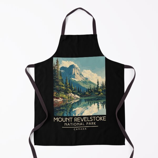 Item preview, A Vintage Illustration of Mount Revelstoke National Park - Canada designed and sold by GoodOldVintage.