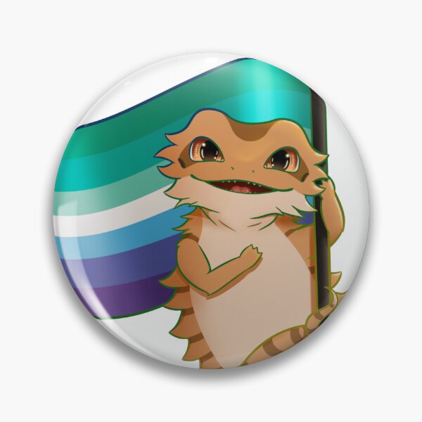 Item preview, Gay Pride Flag Bearded Dragon designed and sold by CharlizardxD.