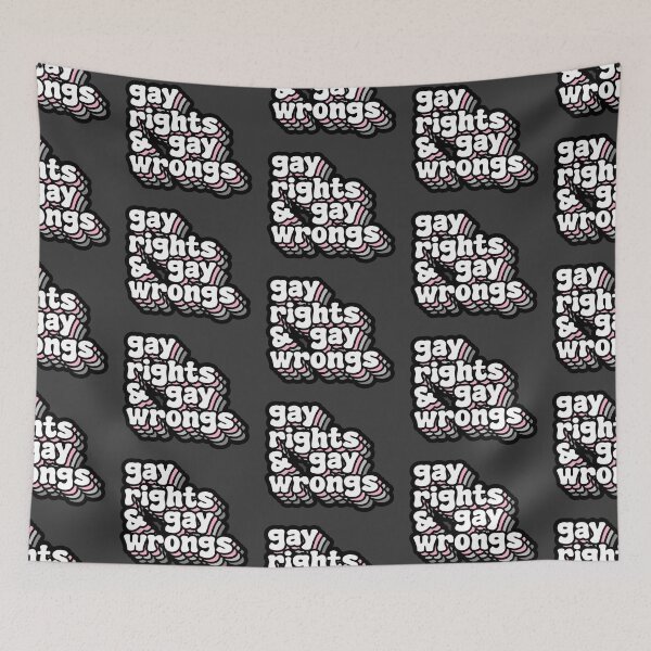 Item preview, GAY RIGHTS & GAY WRONGS (Demigirl) designed and sold by MaidenofIron157.