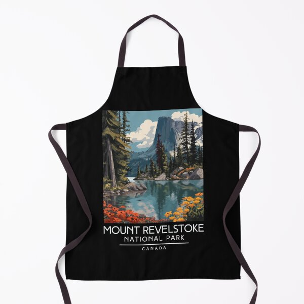 Item preview, A Vintage Illustration of Mount Revelstoke National Park - Canada designed and sold by GoodOldVintage.